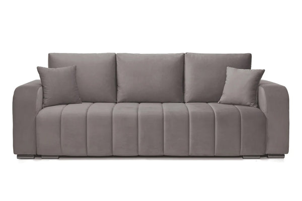 Canapea Extensibila 3 locuri Diego, cu lada de depozitare, 230x92x90 cm - Prestigehome.ro - Canapea - Prestige - #color_velutto-gri