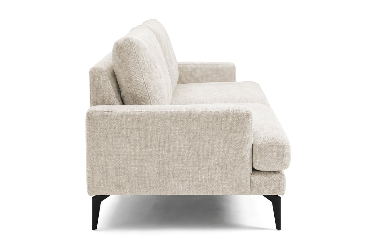 Colțar Fix AZURRO, cu ladă de depozitare, 280x90/180x85 cm - Prestigehome.ro - Colțar - Prestige #color_Crem-Mystery