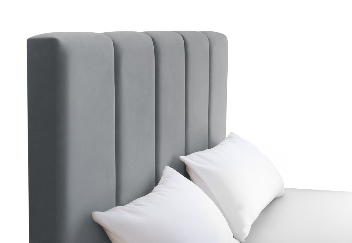 Pat Tapitat Luna, cu Lada Rabatabil, Prestigehome.ro, Prestige, #color_swing-gri