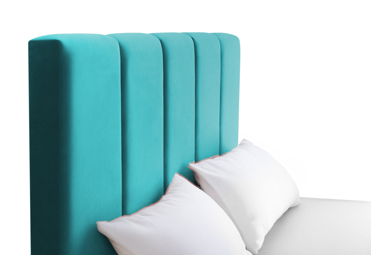 Pat Tapitat Luna, cu Lada Rabatabil, Prestigehome.ro, Prestige, #color_swing-turcoaz