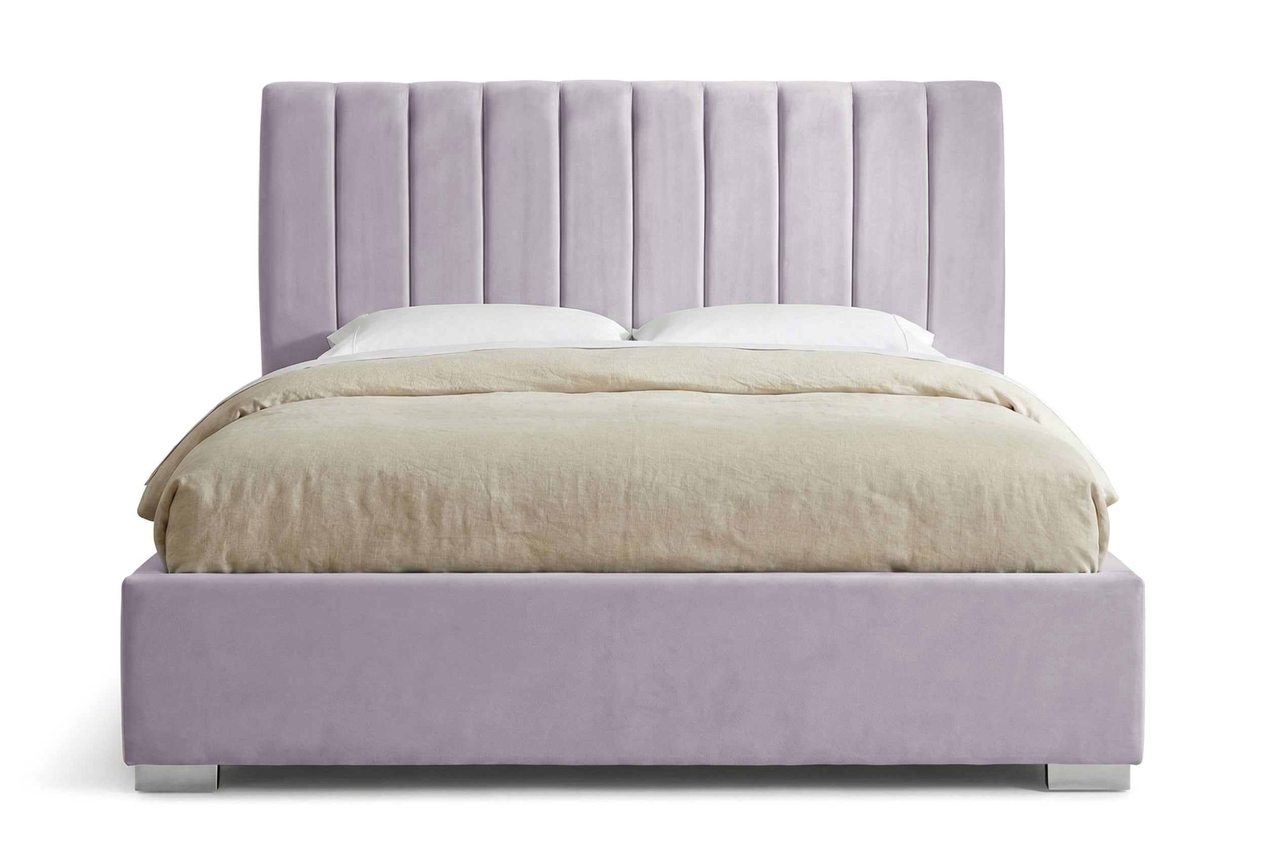 Pat Tapițat Santiago, cu somieră rabatabilă și ladă de depozitare, Prestigehome.ro, Prestige, #Color_swing-violet