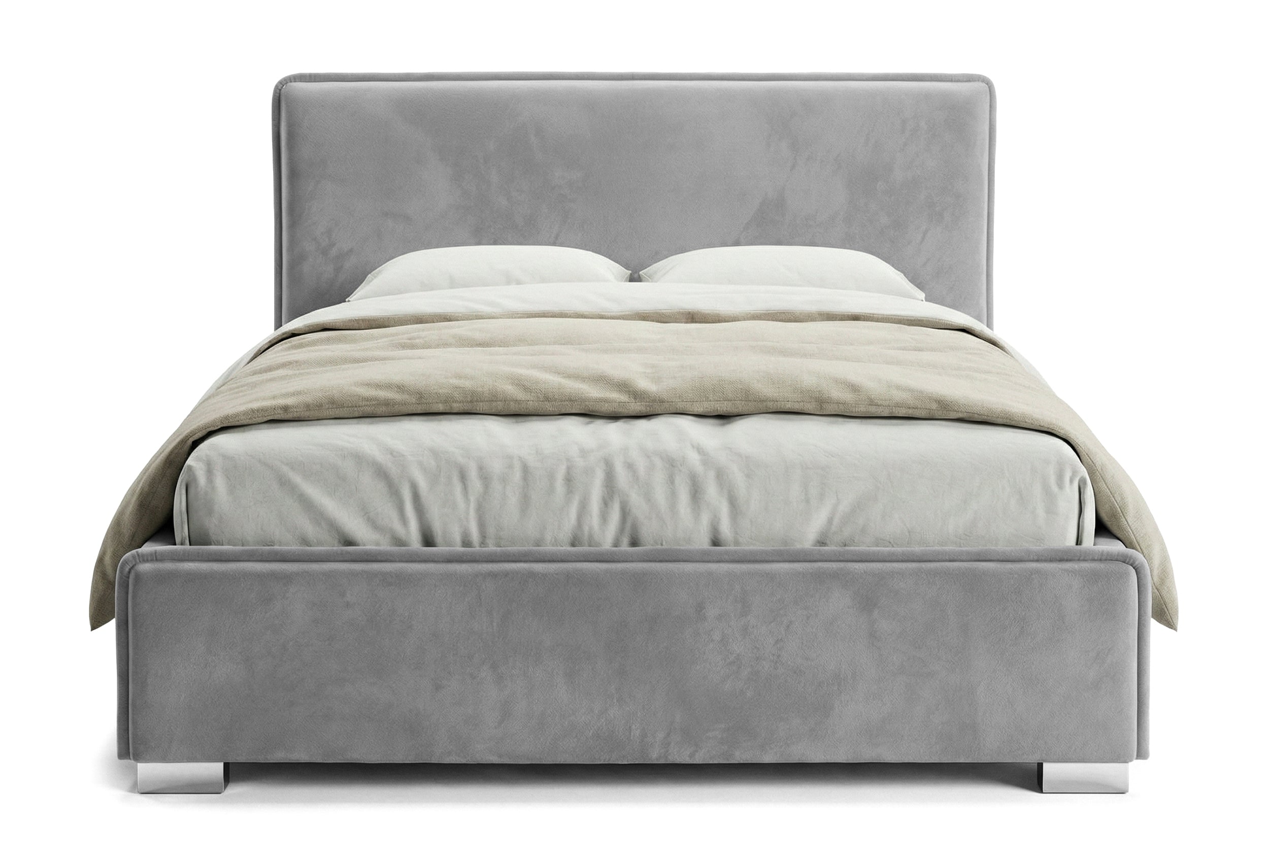 Pat Tapitat Nice, cu Lada Rabatabil, Prestigehome.ro, Prestige, #Color_swing-gri