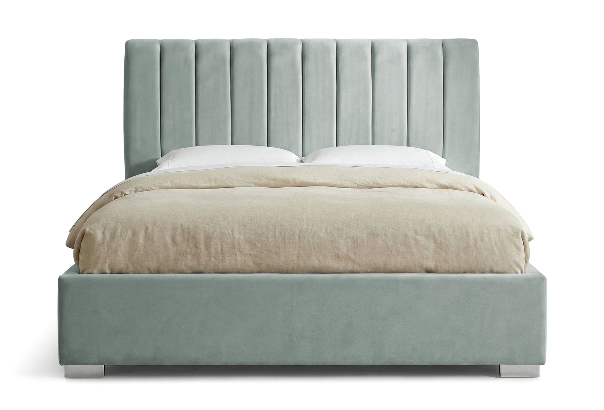 Pat Tapitat Santiago, cu Lada Rabatabil, Verde-Smarald, Prestigehome.ro, Prestige, #Color_swing-menta