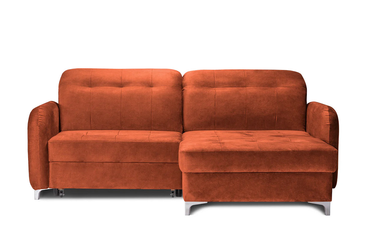 Colțar Extensibil STUDIO cu lada depozitare cu tetiere reglabile 220 x 160 x 105 cm