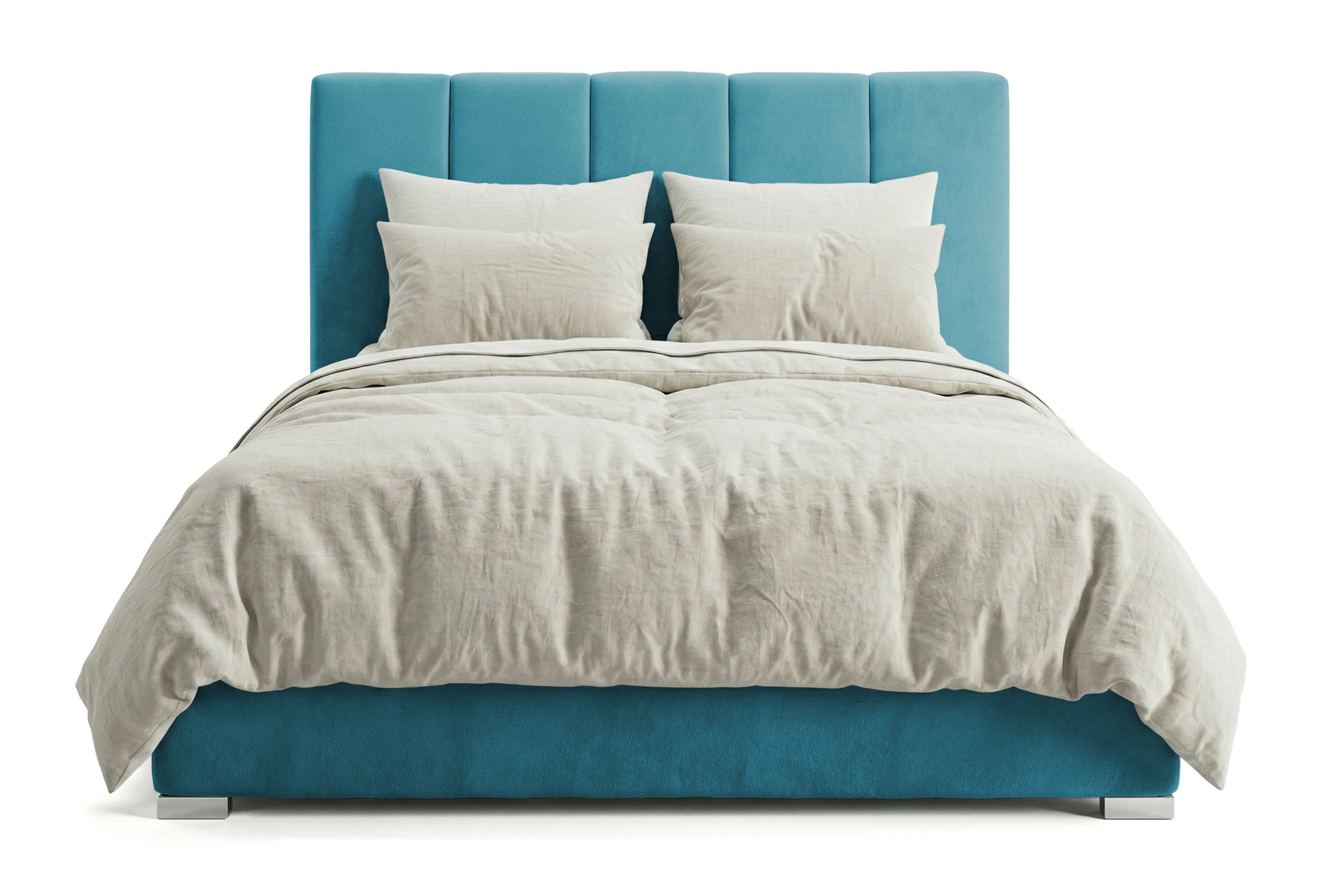 Pat Tapitat Luna, cu Lada Rabatabil, Prestigehome.ro, Prestige, #color_swing-turcoaz