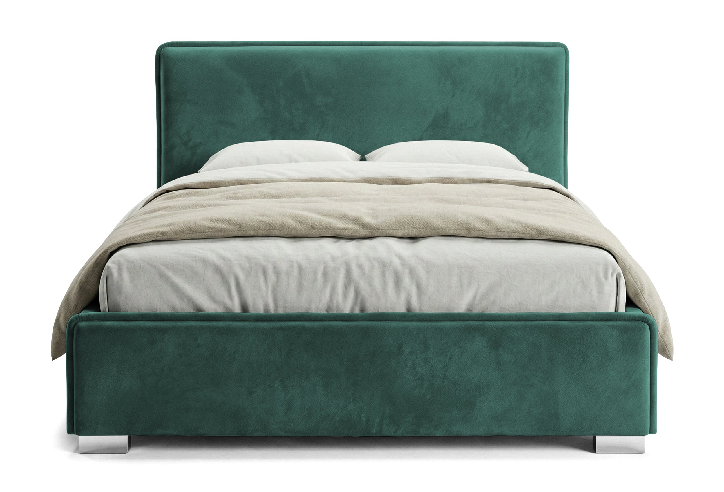 Pat Tapitat Nice, cu Lada Rabatabil, Prestigehome.ro, Prestige, #Color_swing-verde