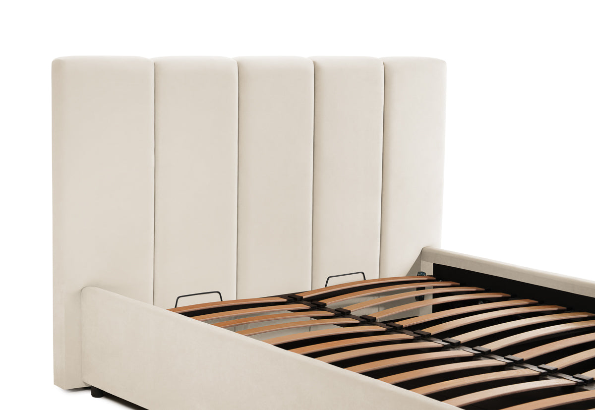 Pat Tapitat Luna, cu Lada Rabatabil, Prestigehome.ro, Prestige, #color_swing-bej