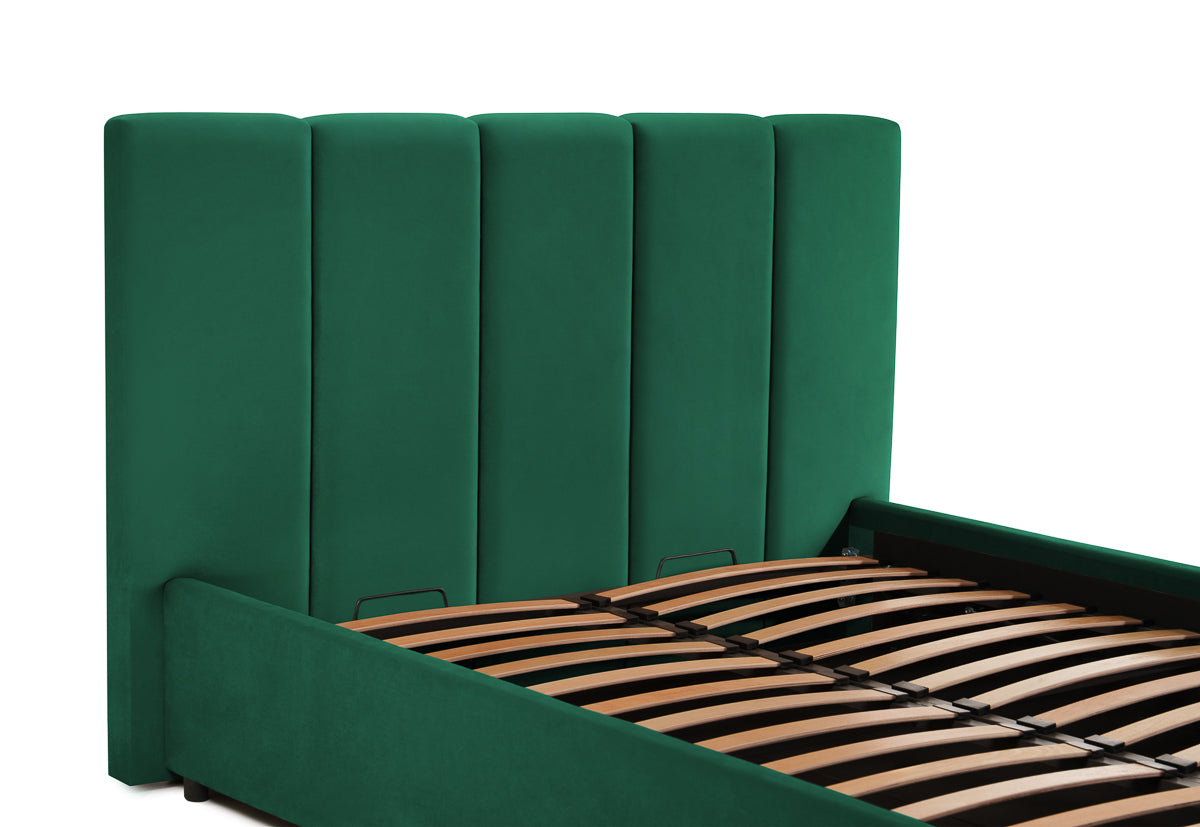 Pat Tapitat Luna, cu Lada Rabatabil, Prestigehome.ro, Prestige, #color_swing-verde