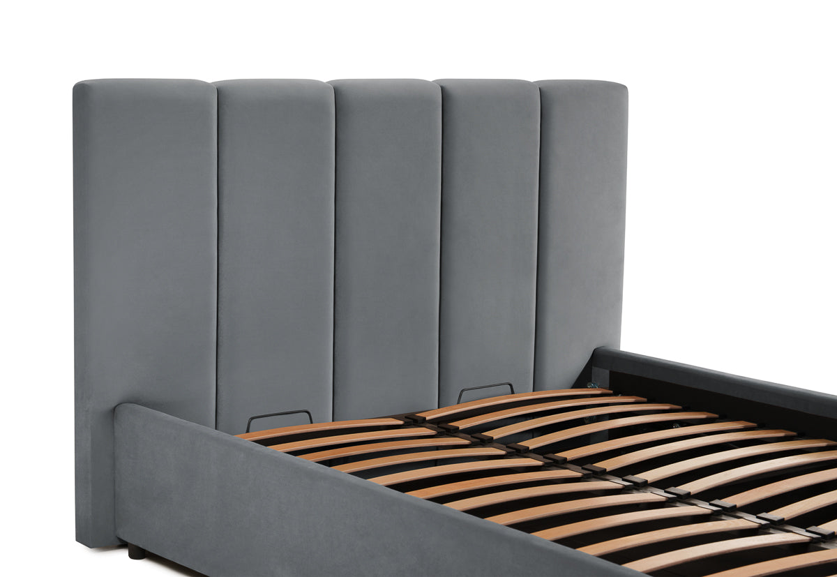 Pat Tapitat Luna, cu Lada Rabatabil, Prestigehome.ro, Prestige, #color_swing-gri