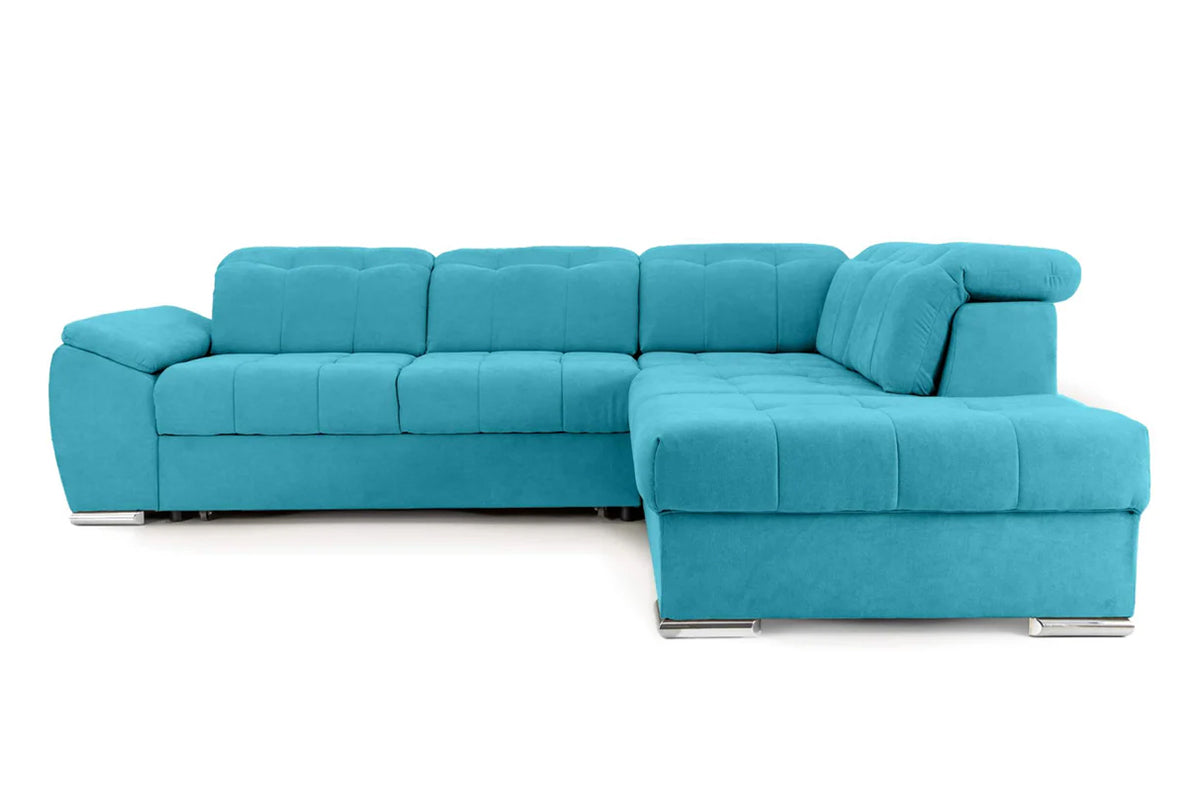 Colțar Extensibil ENZO cu tetiere variante stânga/dreapta 265x230x80 cm