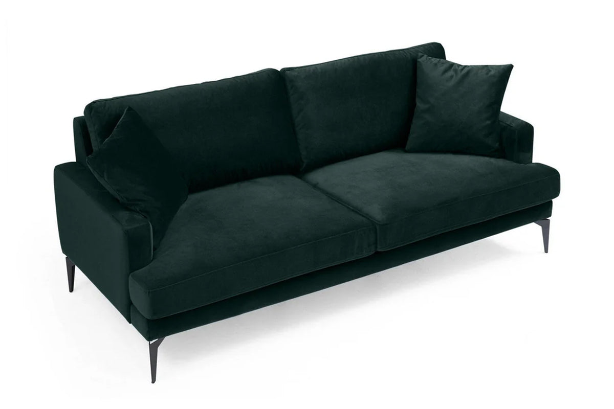 Canapea Fixă AZURRO, 2 locuri, 175x90x85 cm - Prestigehome.ro - Canapea - Prestige #color_Velutto-Verde