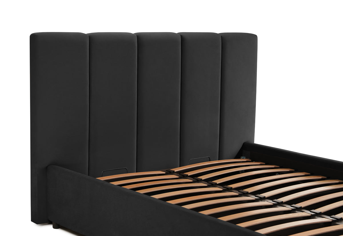 Pat Tapitat Luna, cu Lada Rabatabil, Prestigehome.ro, Prestige, #color_swing-negru