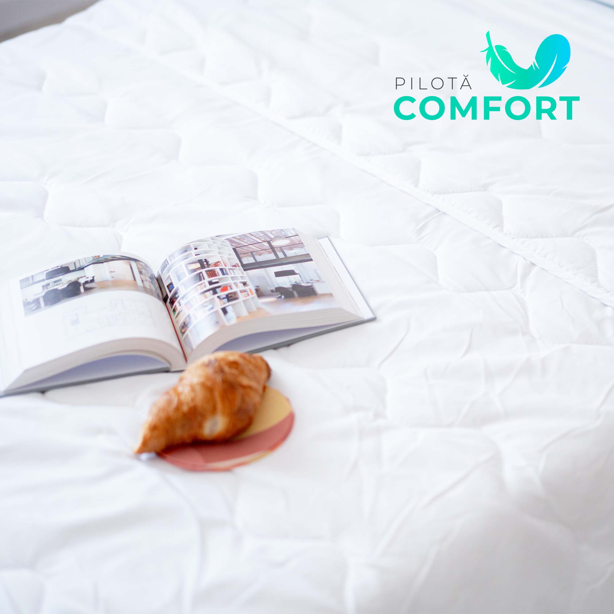 Pachet Saltea 160x200 Comfort Plus Double-Seturi Saltele + Perne + Pilote-Prestige Home-Prestige Home