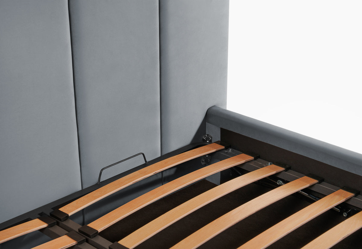 Pat Tapitat Luna, cu Lada Rabatabil, Prestigehome.ro, Prestige, #color_swing-gri