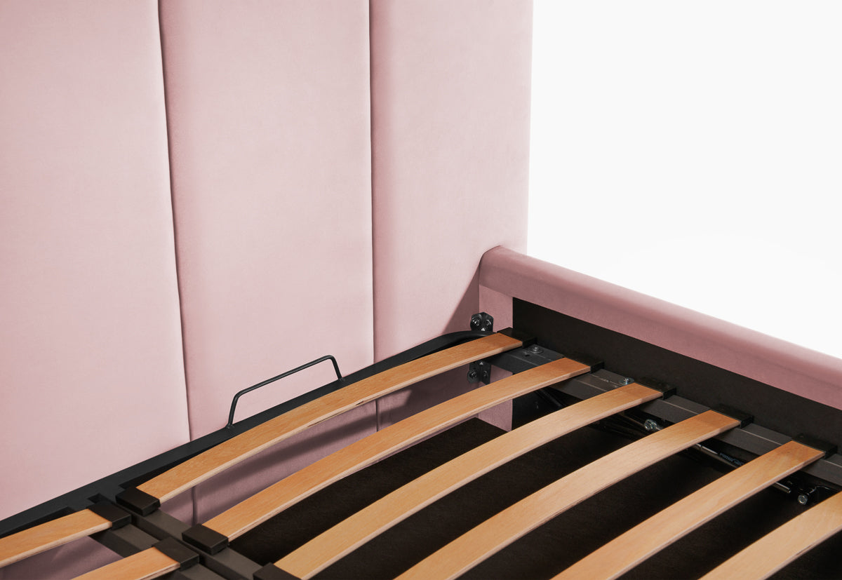 Pat Tapitat Luna, cu Lada Rabatabil, Prestigehome.ro, Prestige, #color_swing-roz