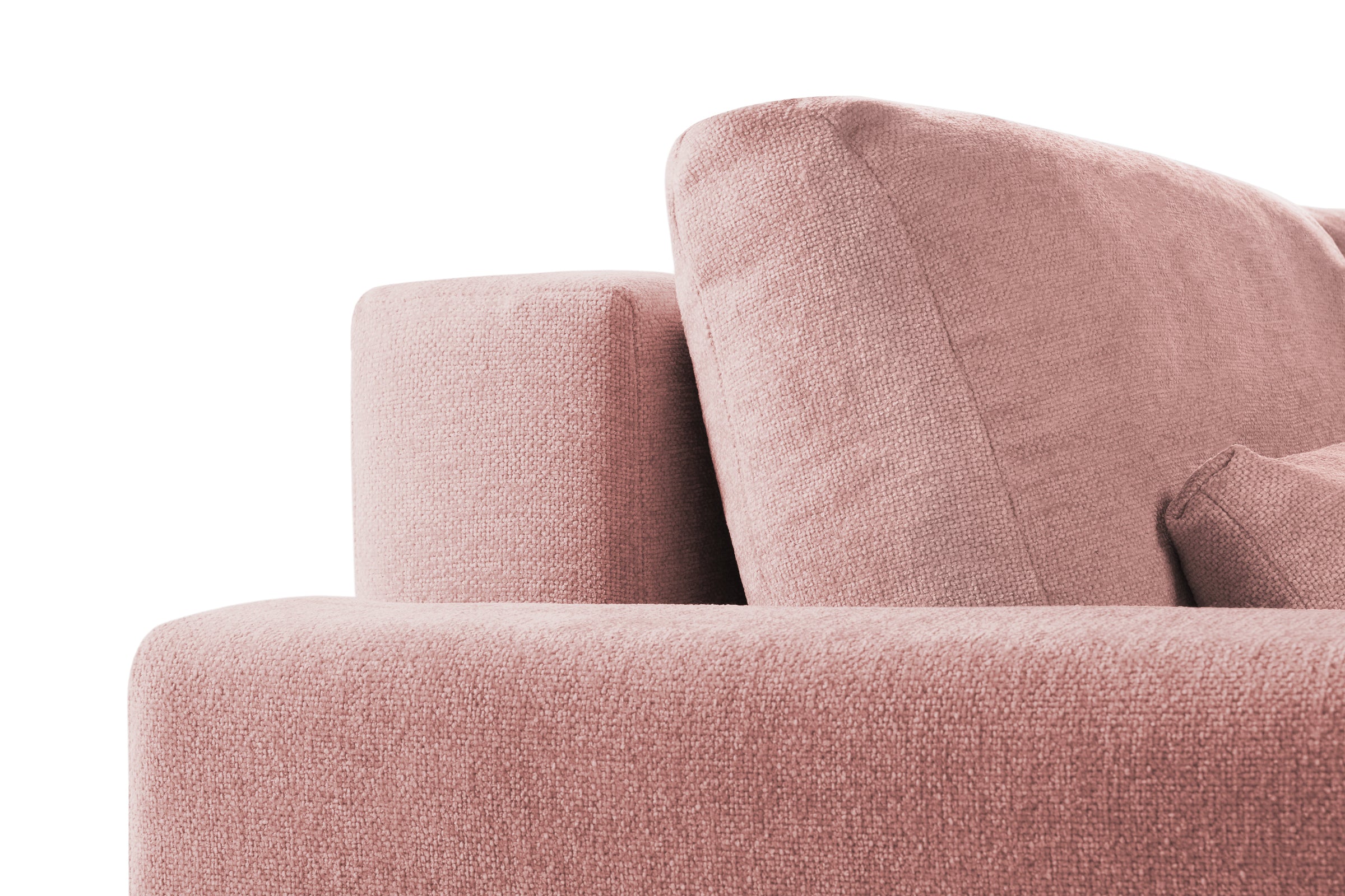 Canapea Extensibilă 3 locuri TIVOLI, 240x105x95 cm, #color_Roz-Mystery