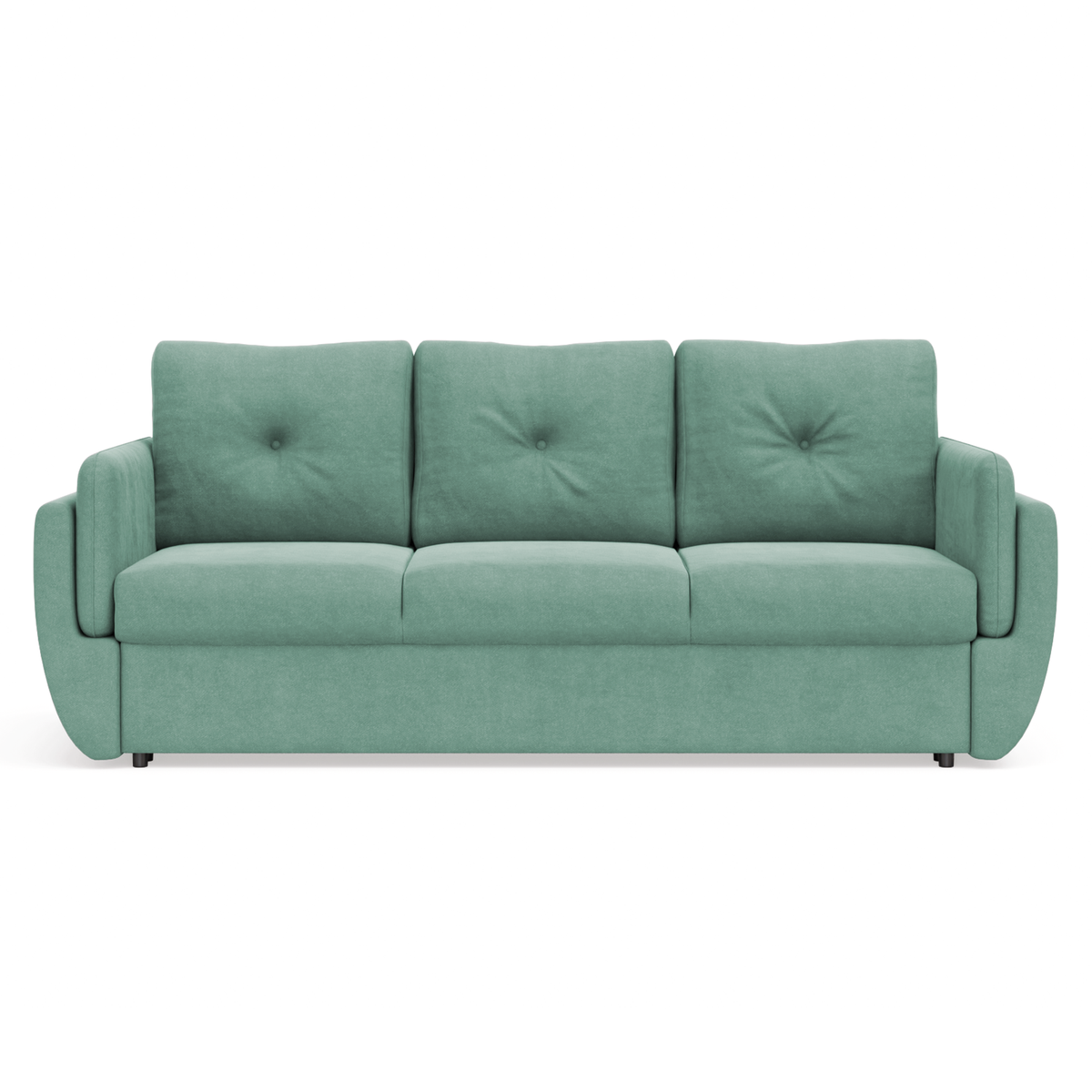 Canapea Extensibilă 3 locuri BLUES, 224x82x90 cm, #color_Menta-Enjoy