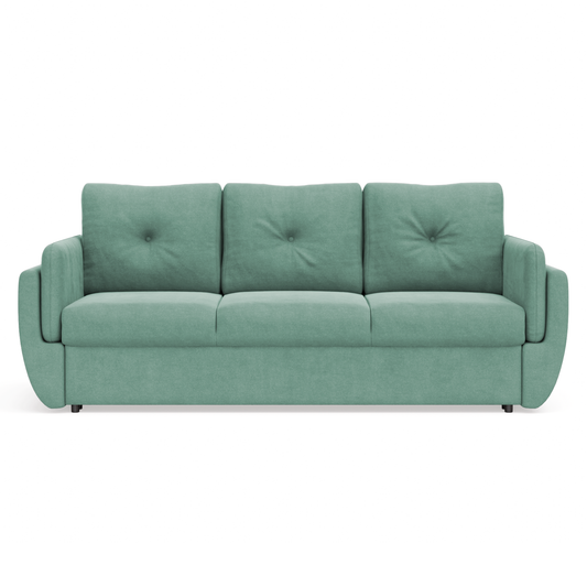 Canapea Extensibilă 3 locuri BLUES, 224x82x90 cm, #color_Menta-Enjoy