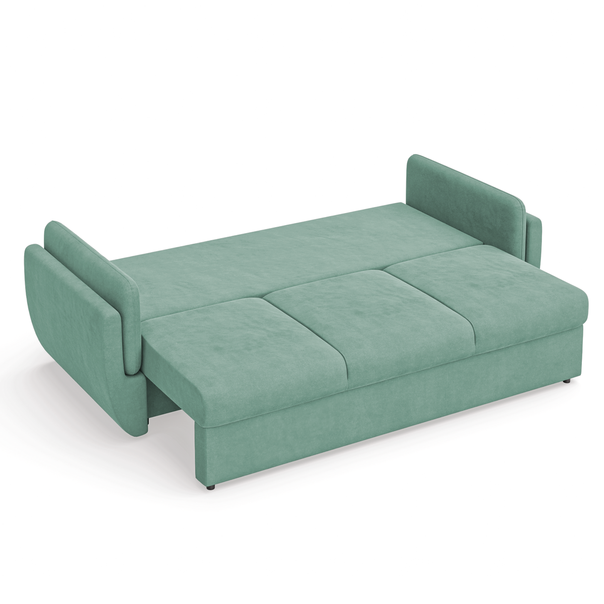 Canapea Extensibilă 3 locuri BLUES, 224x82x90 cm, #color_Menta-Enjoy