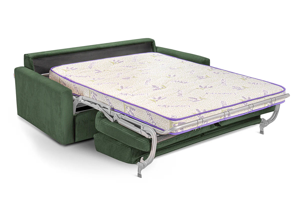 Canapea Extensibilă  SOHO, cu mecanism și saltea din spumă inclusă, 187 x 103 x 83 cm, Prestigehome.ro, #color_Verde-Zoom
