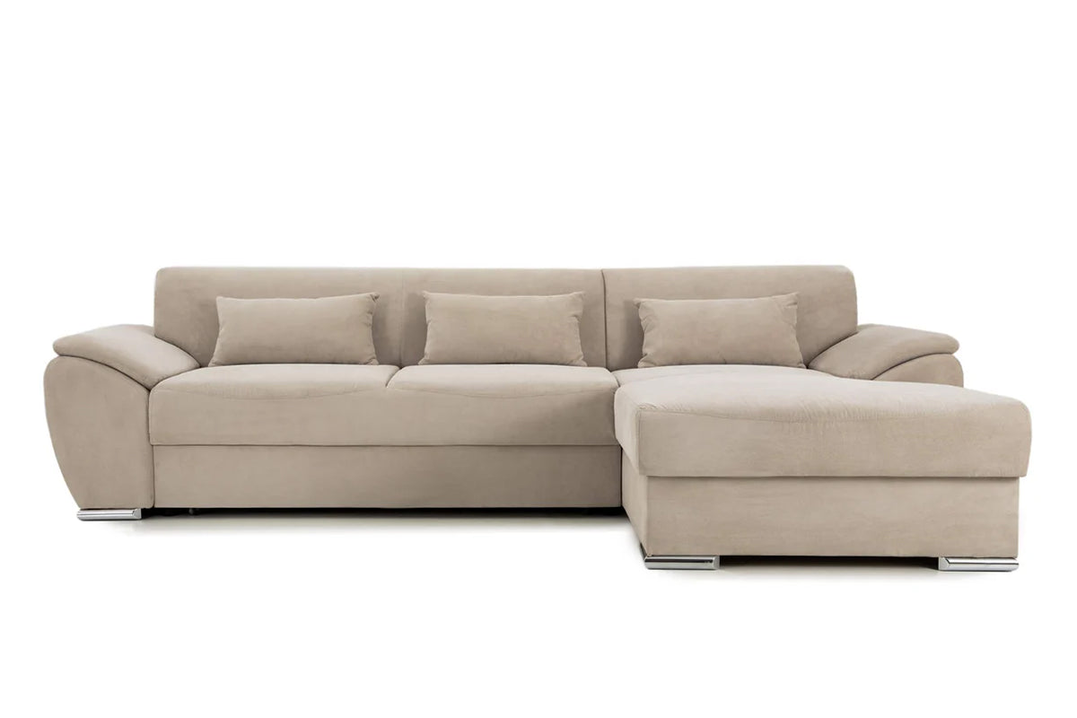 Colțar Extensibil PICASSO cu ladă de depozitare variante stânga/dreapta 300x170x80 cm