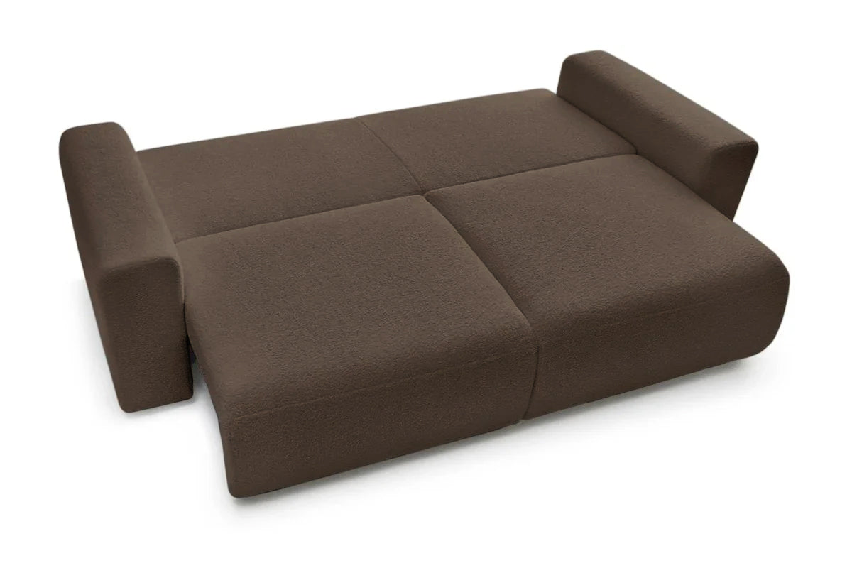 Canapea Extensibilă 3 locuri LIVIGNO, cu ladă de depozitare, 235x93x100 cm - Prestigehome.ro - Canapea - Prestige #color_Maro-Anthology