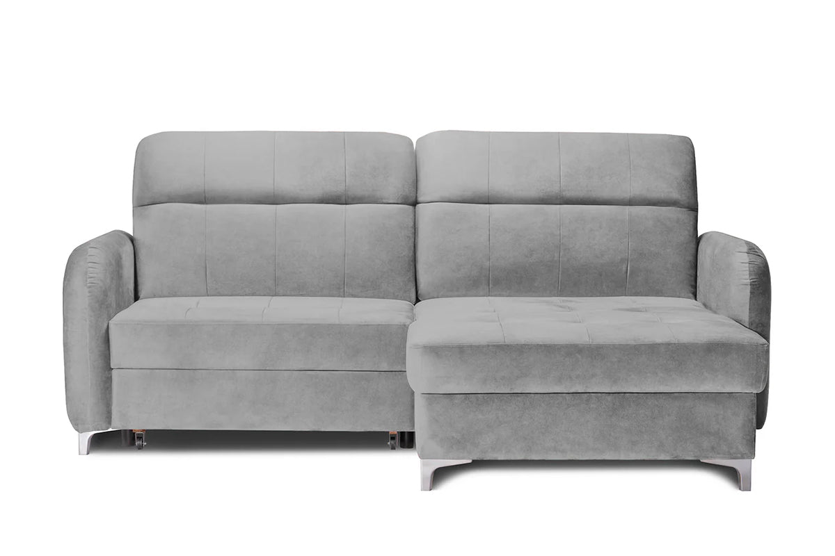 Colțar Extensibil STUDIO, cu lada depozitare, cu tetiere reglabile, 220 x 160 x 105 cm