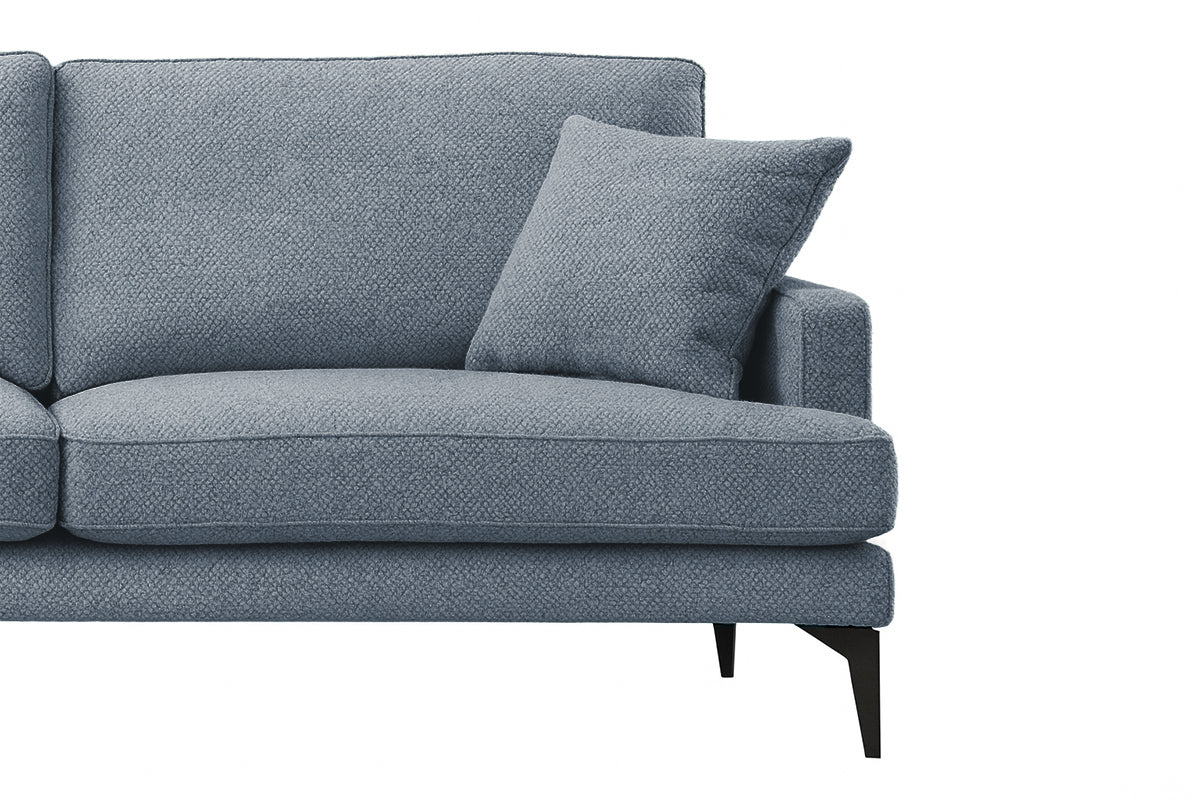 Colțar Fix AZURRO, cu ladă de depozitare, 280x90/180x85 cm - Prestigehome.ro - Colțar - Prestige #color_Albastru-Mystery