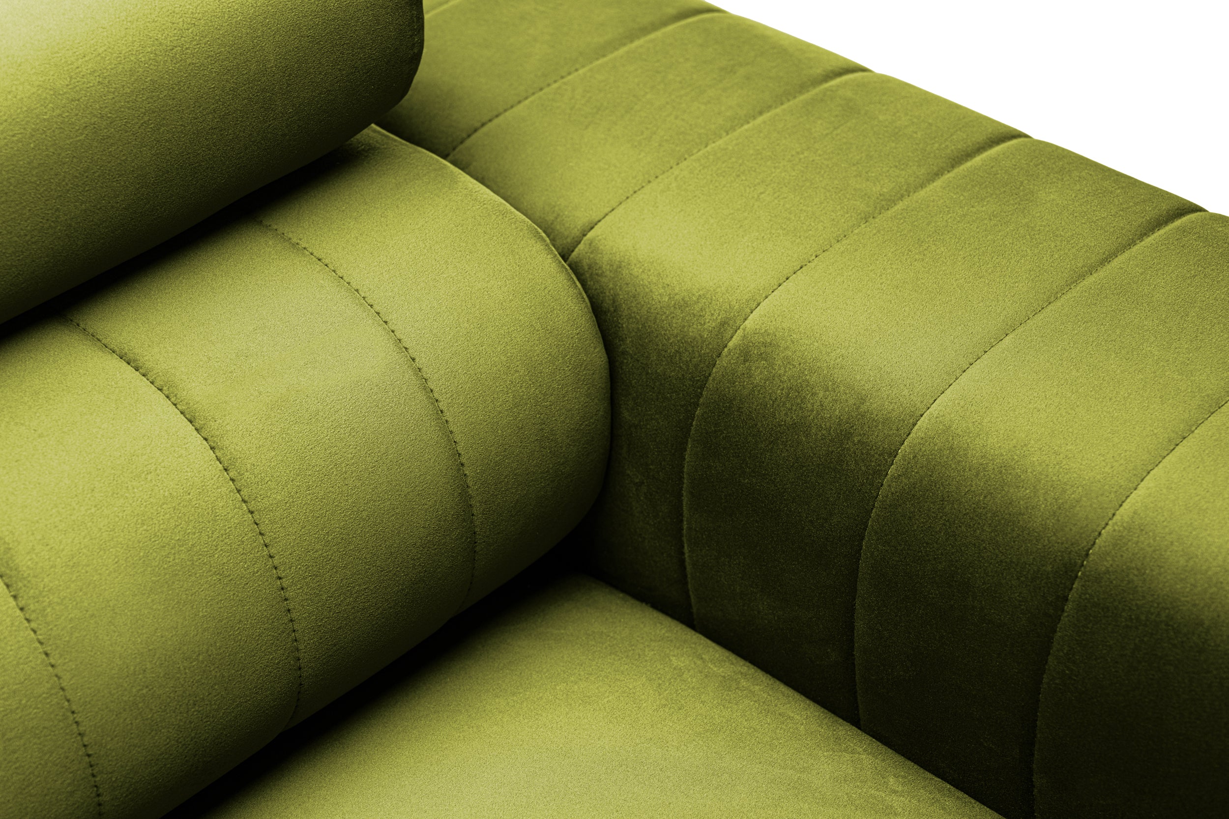 Fotoliu TIME, tetieră reglabilă, suport lombar, 125x97x94 cm, #color_Verde-Olive-Velluto