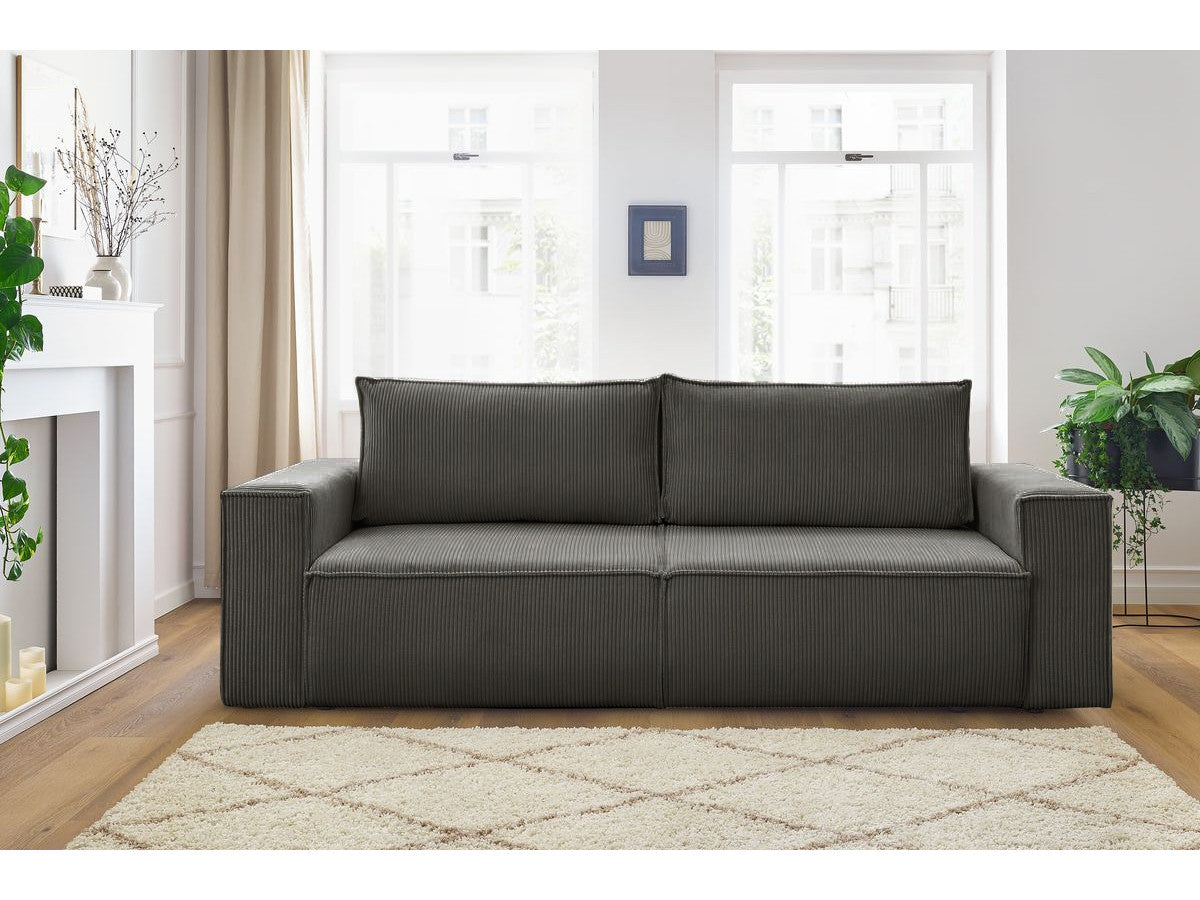 Canapea Extensibila 3 locuri Cloud, cu lada de depozitare, 240x87x85 cm - Prestigehome.ro - Canapea - Prestige - #color_Antracit-Fjord