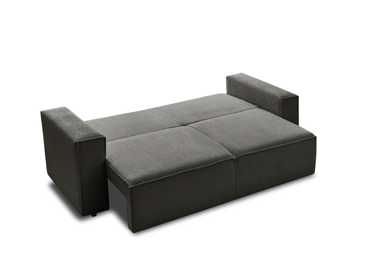 Canapea Extensibila 3 locuri Cloud, cu lada de depozitare, 240x87x85 cm - Prestigehome.ro - Canapea - Prestige - #color_Antracit-Fjord
