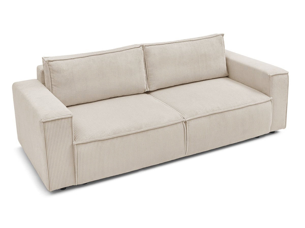 Canapea Extensibila 3 locuri Cloud, cu lada de depozitare, 240x87x85 cm - Prestigehome.ro - Canapea - Prestige - #color_Bej-Fjord