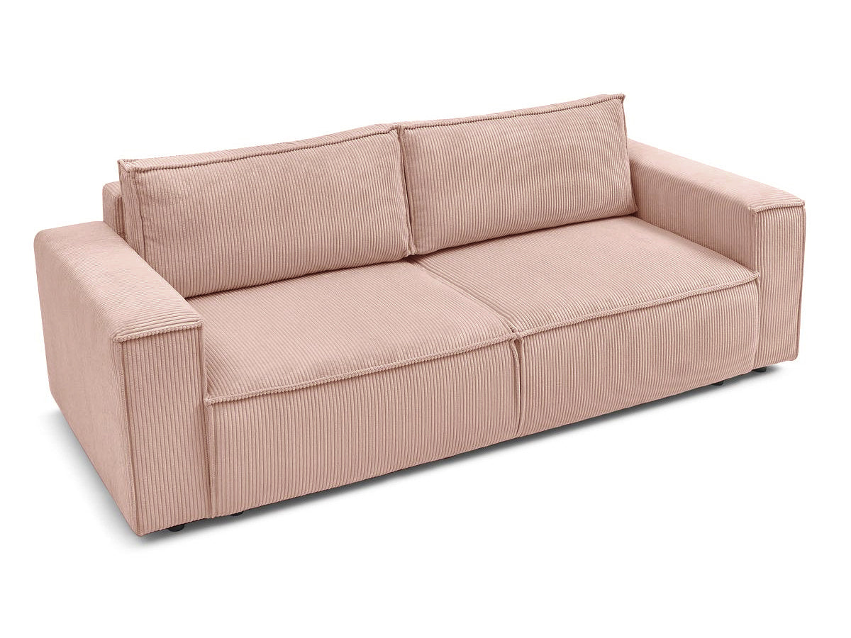 Canapea Extensibila 3 locuri Cloud, cu lada de depozitare, 240x87x85 cm - Prestigehome.ro - Canapea - Prestige - #color_Roz-Fjord