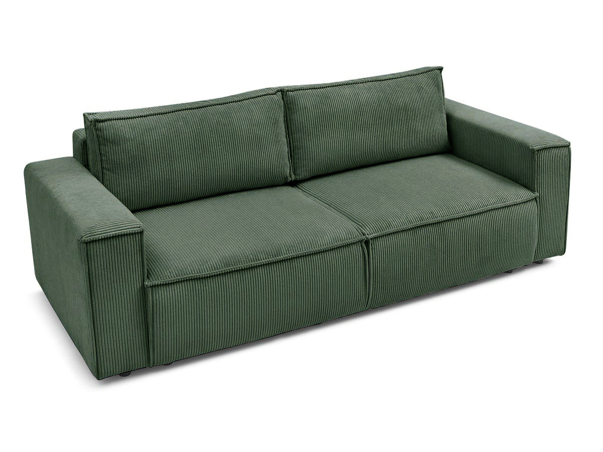 Canapea Extensibila 3 locuri Cloud, cu lada de depozitare, 240x87x85 cm - Prestigehome.ro - Canapea - Prestige - #color_Verde-Fjord