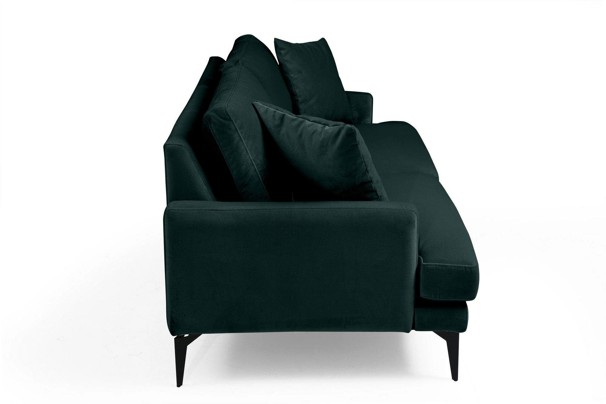 Canapea Fixă AZURRO, 3 locuri, 205x90x85 cm - Prestigehome.ro - Canapea - Prestige #color_Velutto-Verde