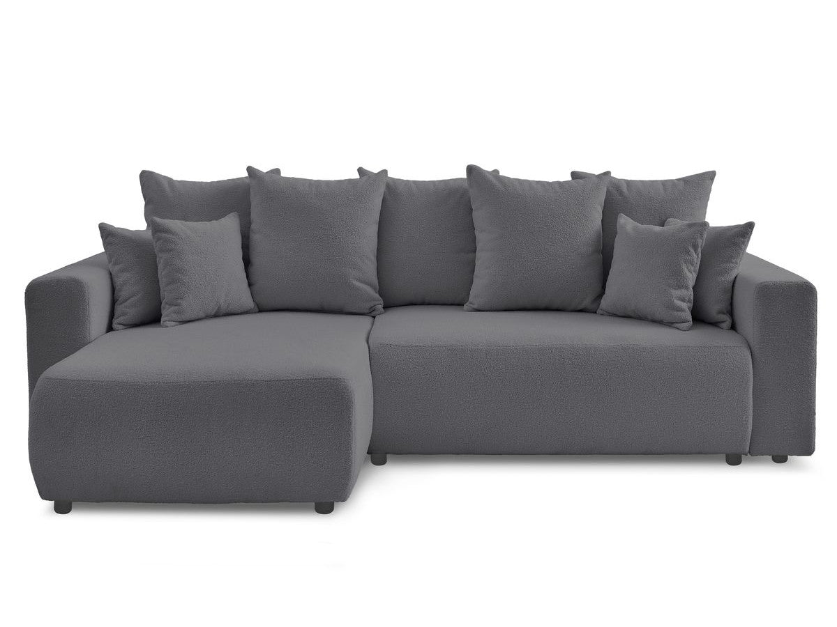 Colțar extensibil livigno, cu ladă de depozitare, șezlong interschimbabil, 271x153x95 cm