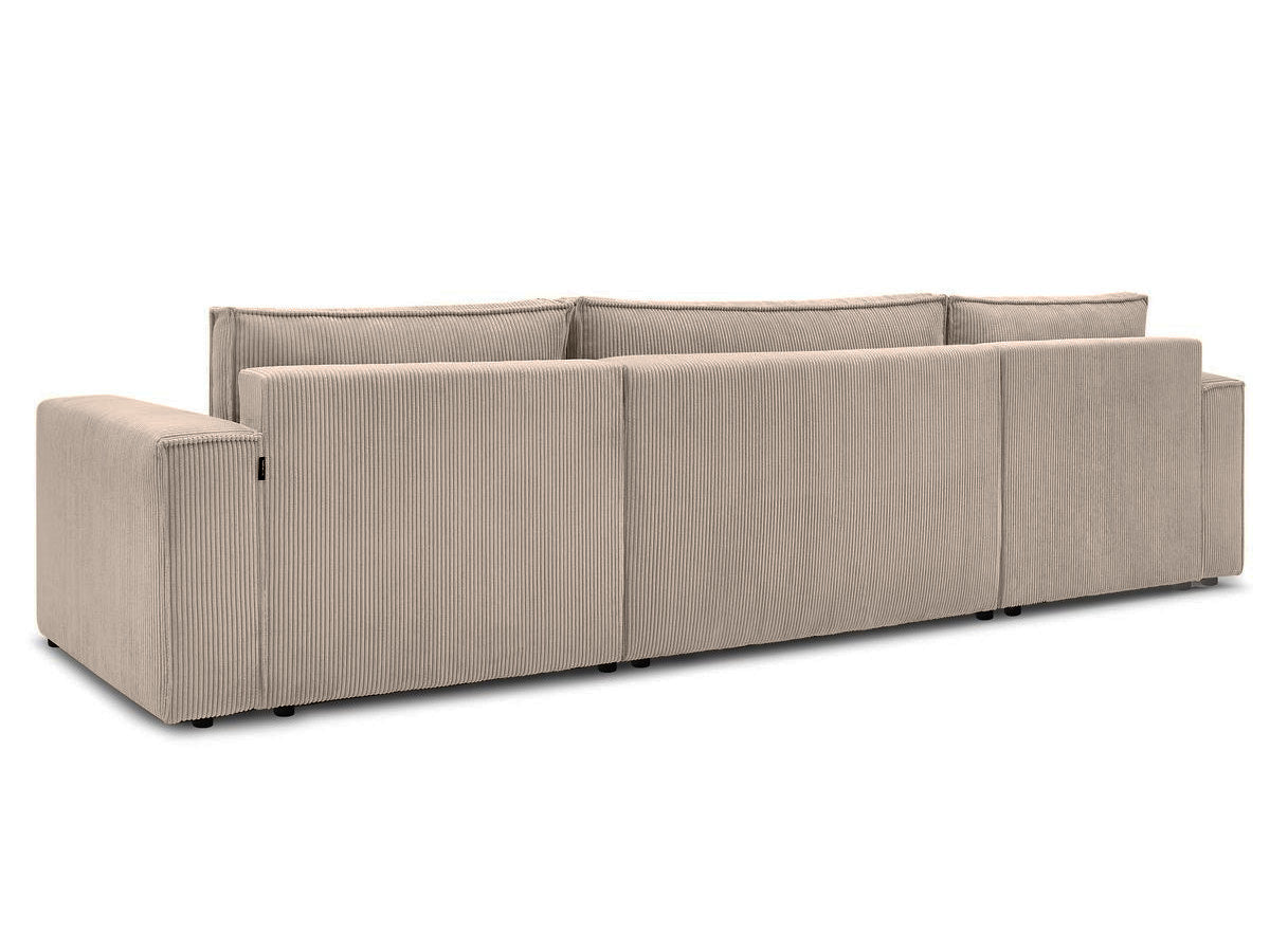 Colțar in formă de U Extensibil CLOUD, cu ladă de depozitare, 384x148x88cm - Prestigehome.ro - Coltar - Prestige - #color_Bej-Fjord
