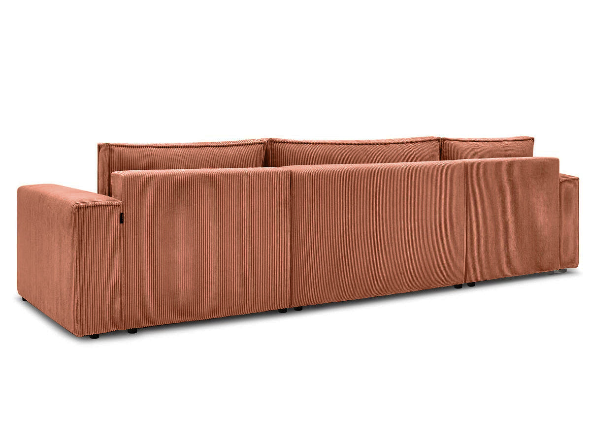 Colțar in formă de U Extensibil CLOUD, cu ladă de depozitare, 384x148x88cm - Prestigehome.ro - Coltar - Prestige - #color_Maro-Fjord