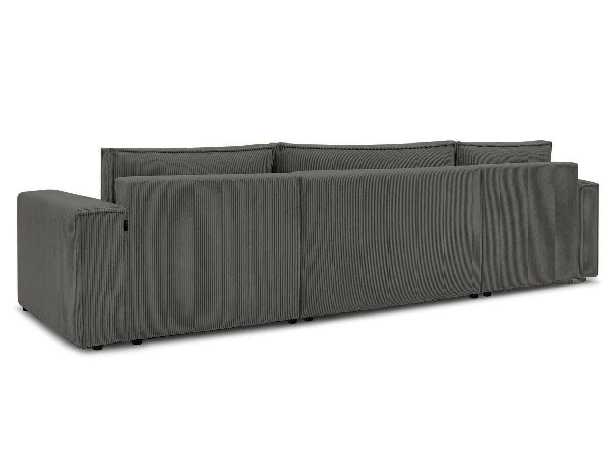 Colțar in formă de U Extensibil CLOUD, cu ladă de depozitare, 384x148x88cm - Prestigehome.ro - Coltar - Prestige - #color_Antracit-Fjord