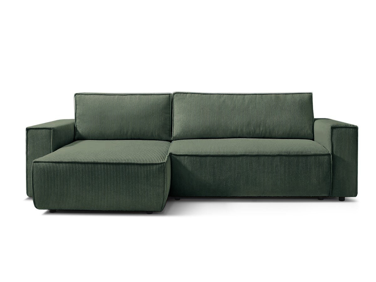 Coltar Extensibil 3 locuri Cloud, cu lada de depozitare, 275x145x85 cm - Prestigehome.ro - Coltar - Prestige - #color_Verde-Fjord