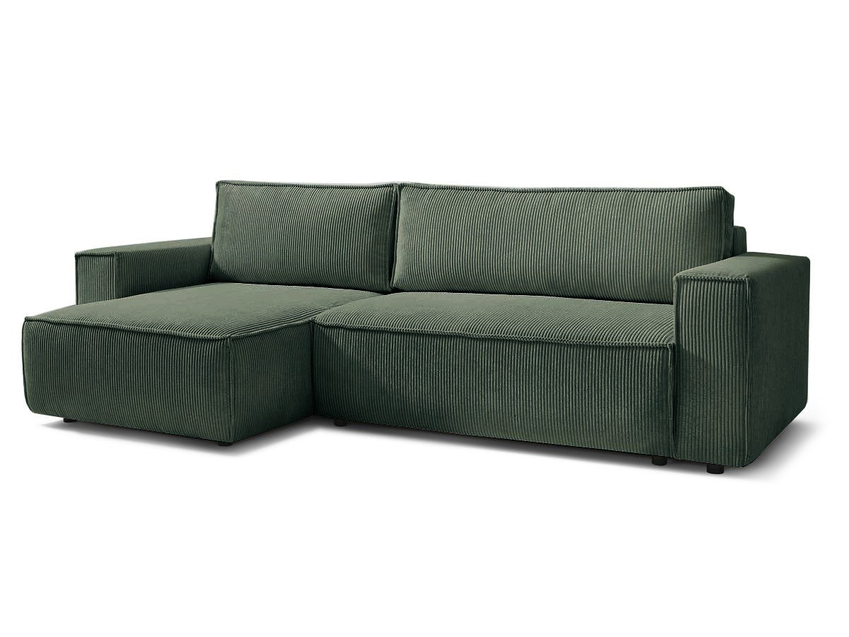 Coltar Extensibil 3 locuri Cloud, cu lada de depozitare, 275x145x85 cm - Prestigehome.ro - Coltar - Prestige - #color_Verde-Fjord