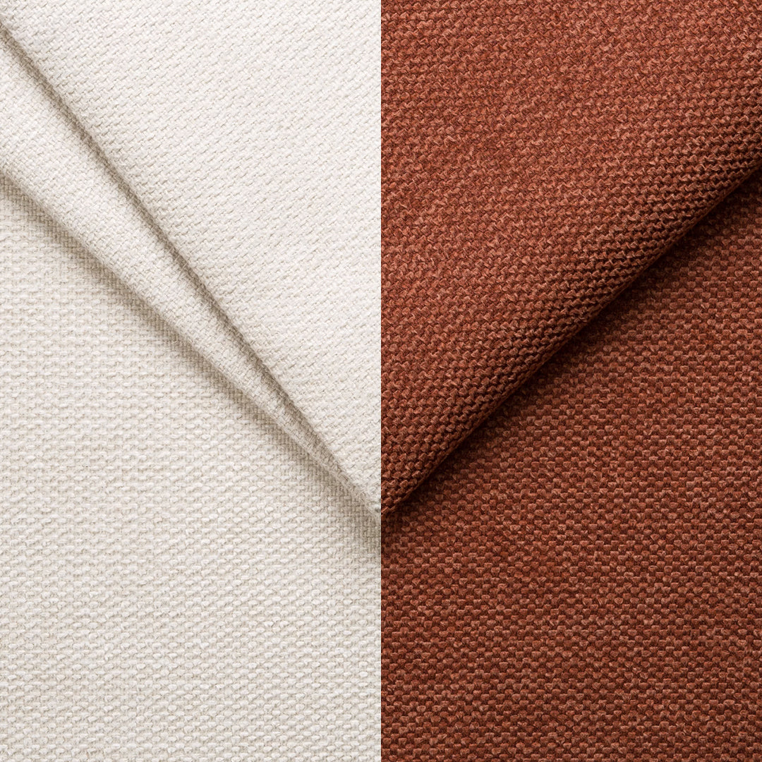 Pat Tapițat PIEMONTE, cu somieră rabatabilă și ladă de depozitare, #color_loft-rust-crem