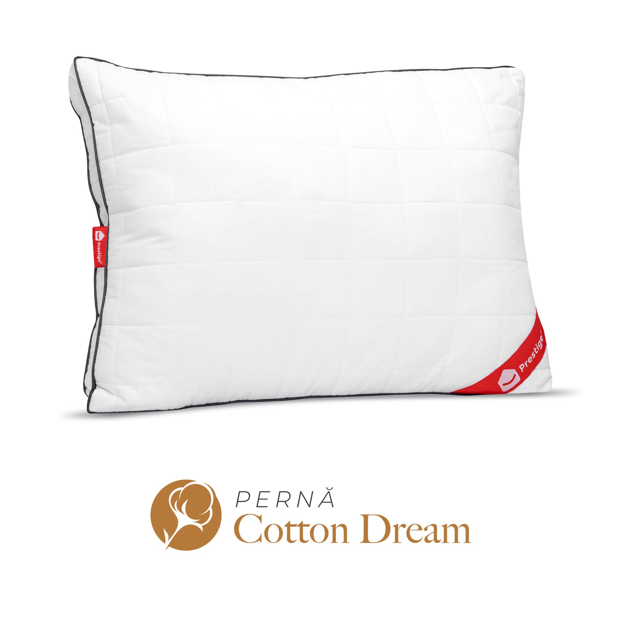 Set 10 x Perne Cotton Dream cu microfibră, husă bumbac, 50x70 cm-Seturi Perne-Prestige Home-Prestige Home