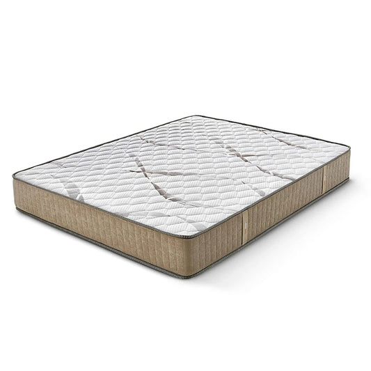 Saltea Ideal Sleep HOTEL SERIES LUX, superortopedică, cu spumă poliuretanică și arcuri, husă cu aerisire optimă, Grosime 25 cm