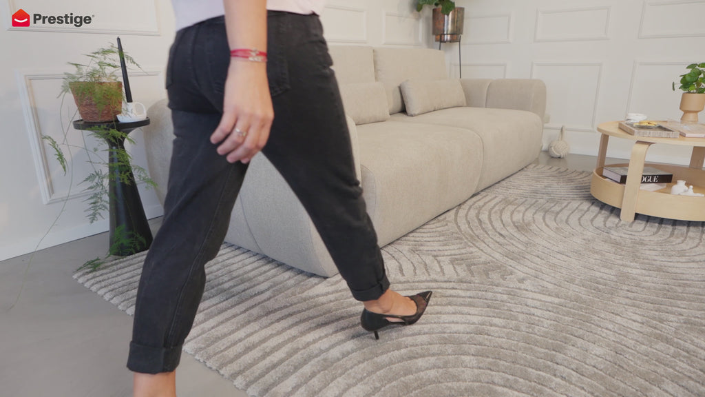 Canapea Extensibilă 3 locuri VERSA, cu 2 lăzi depozitare, 260x110x85 cm