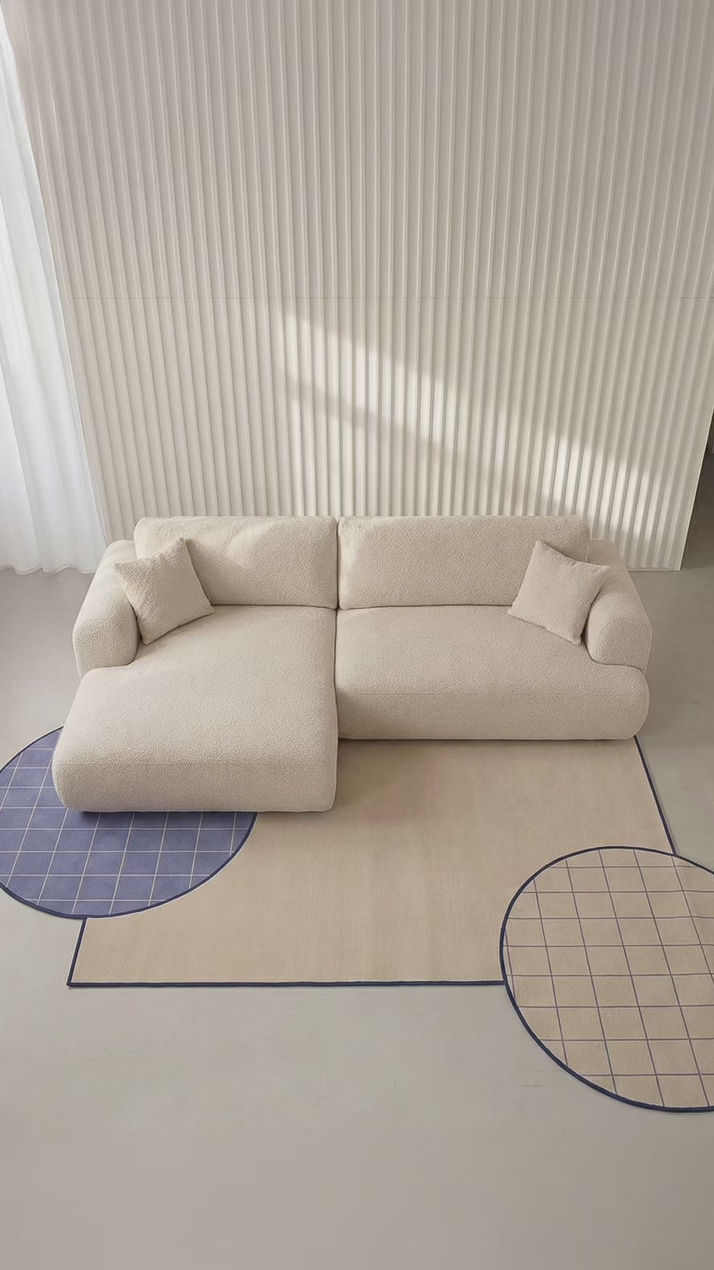 Colțar Extensibil 3 locuri NOA, cu ladă de depozitare, 270x155x80 cm  | position:3