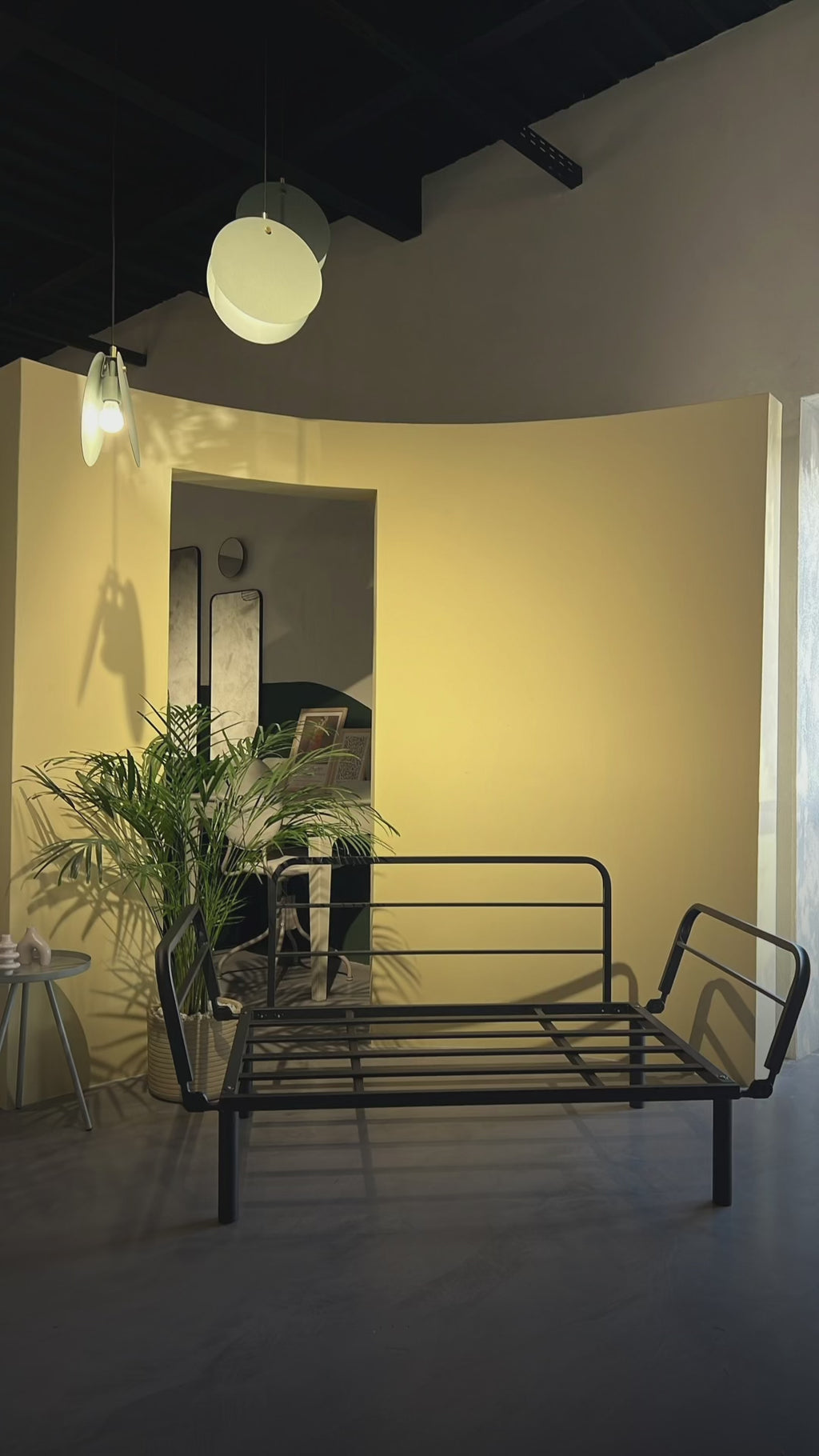 Canapea Extensibila 2 locuri SUNNY, pentru terasa, 155X70X85 cm,  prestigehome.ro, Prestige Home, Prestige, balcon, gradina mobila