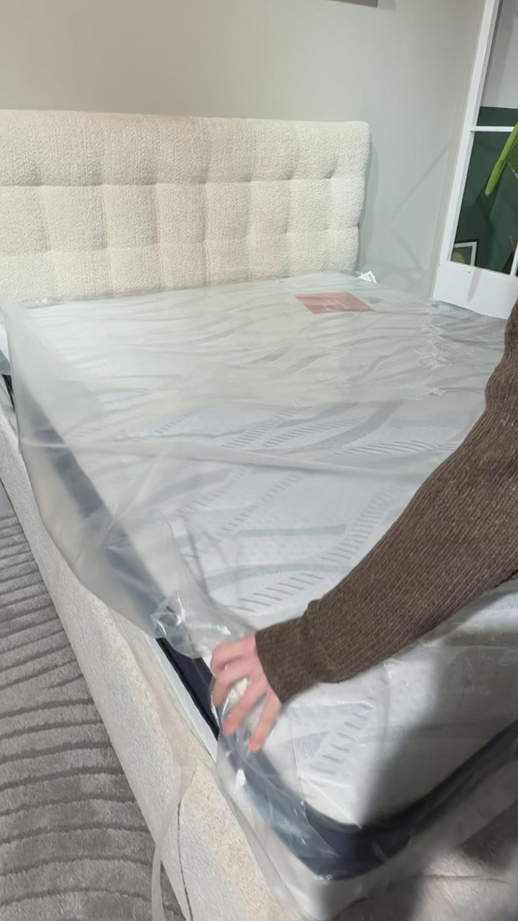 Saltea Ideal Sleep HOTEL SERIES CALIFORNIA LUX MEMORY, Arcuri Bonell, spumă poliuretanică elastică, spumă cu memorie, husă cu aerisire optimă, superortopedică, Grosime 28 cm - Prestige Home