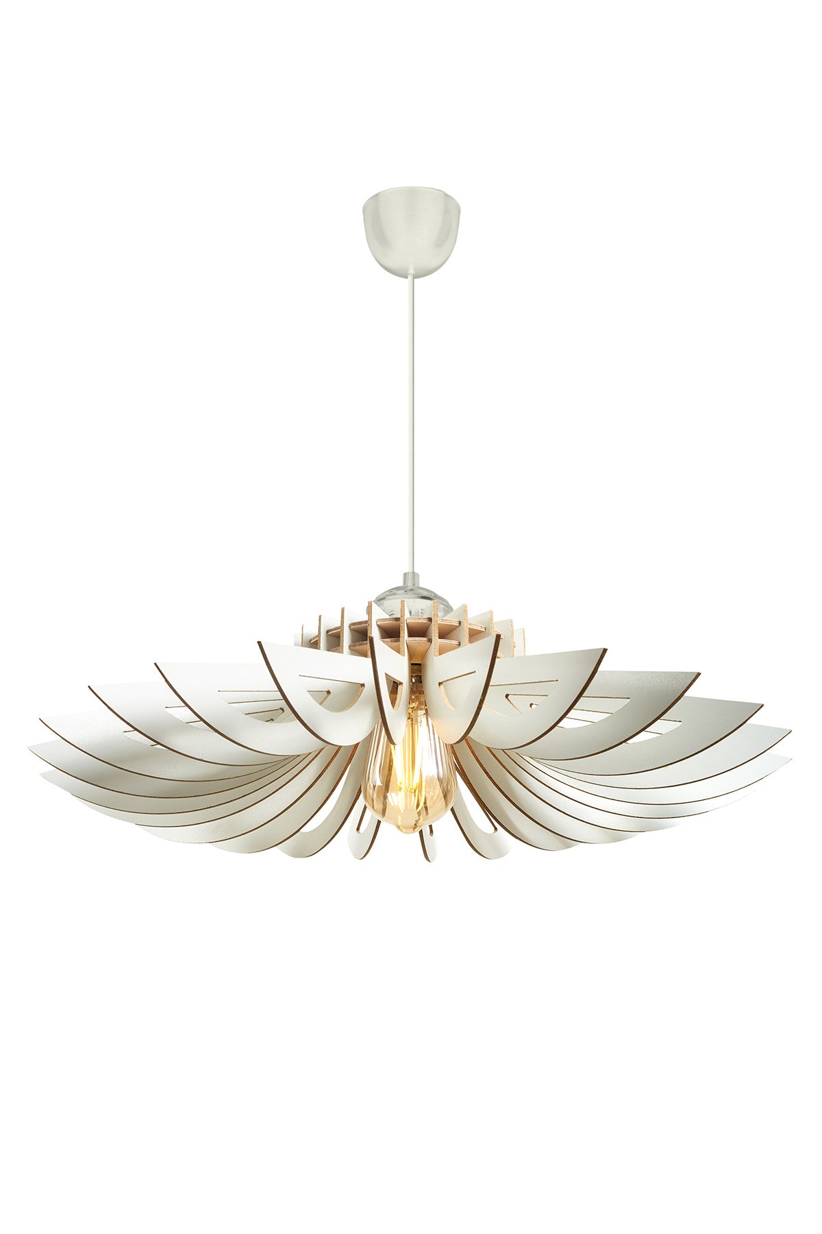 Lustra Valera înălțime reglabila, fasung E27 MAX 45-60 WPrestigehome.ro - Iluminat - Prestige - #Culoare_Alb