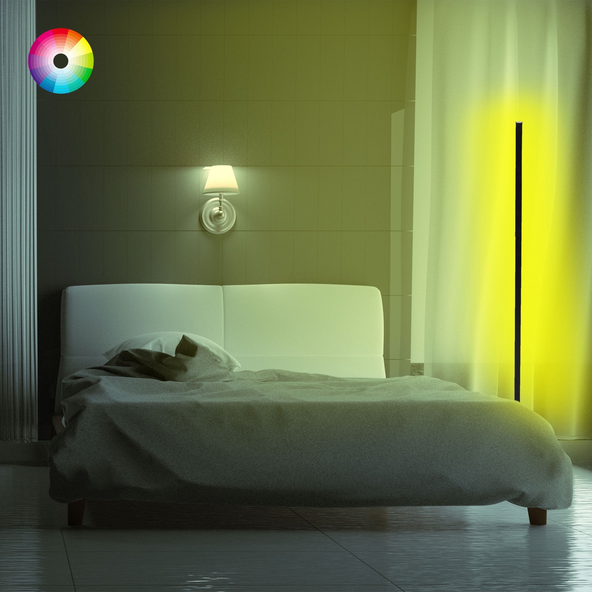 Lampadar LED Lumos multicoloră, 12V